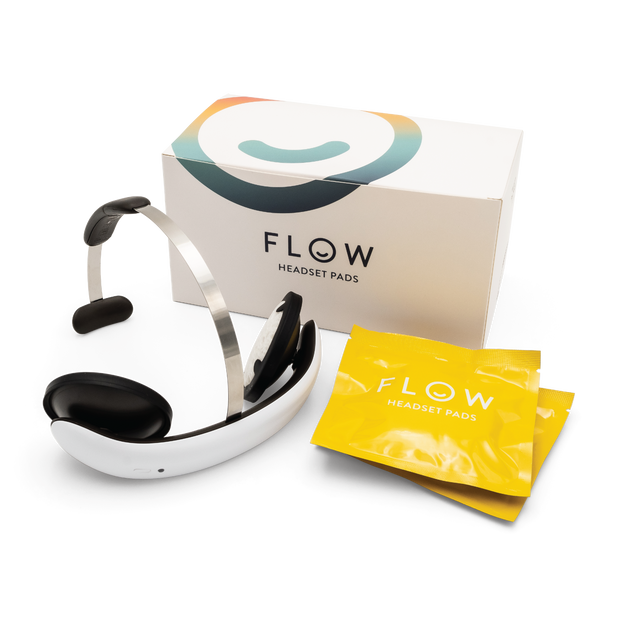 Flow tDCS Headset & 20 Refill Pads