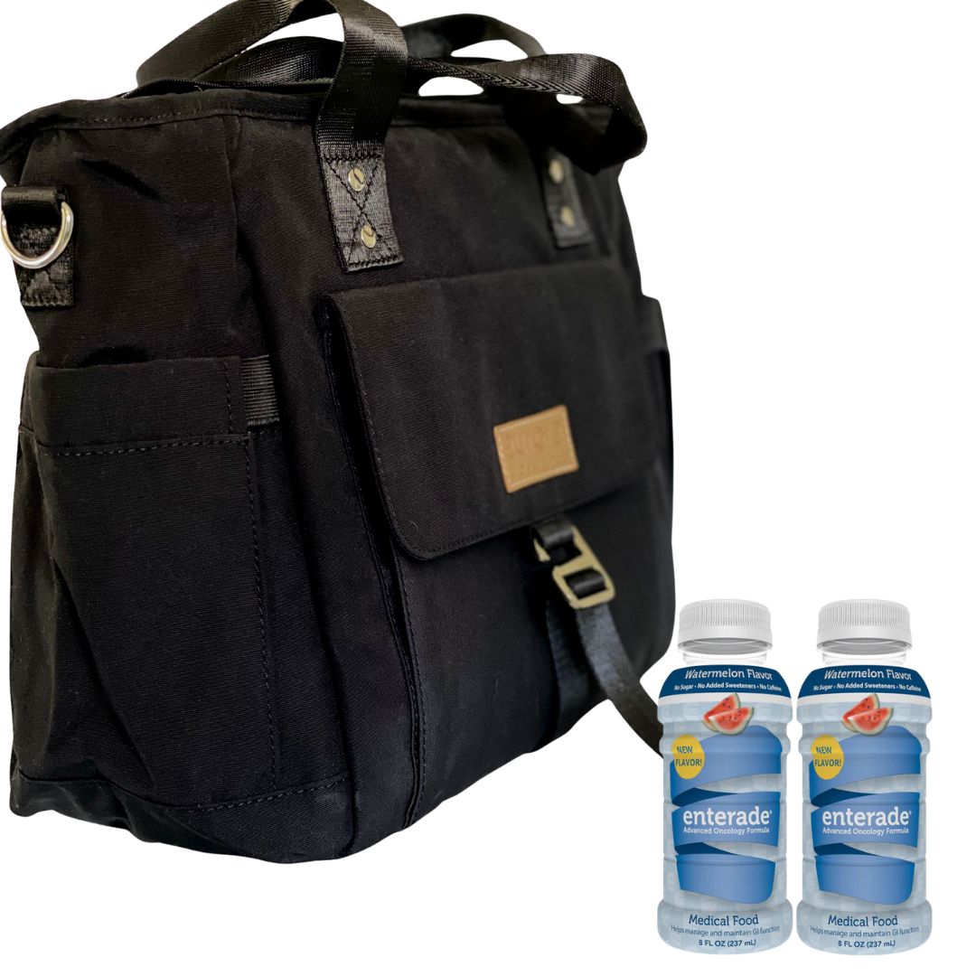 Health Cooling Tote Bag with a box of enterade®