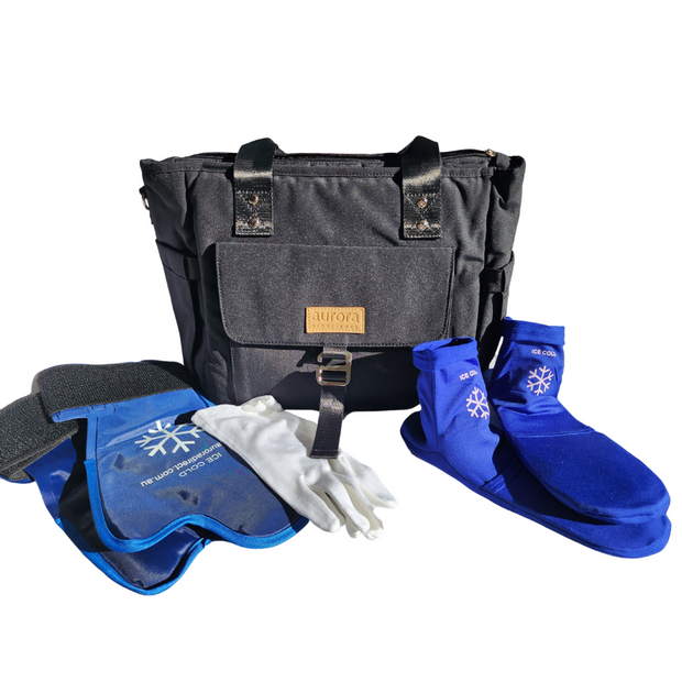 Thermal Health Tote Bag with IceCold Gloves & Socks