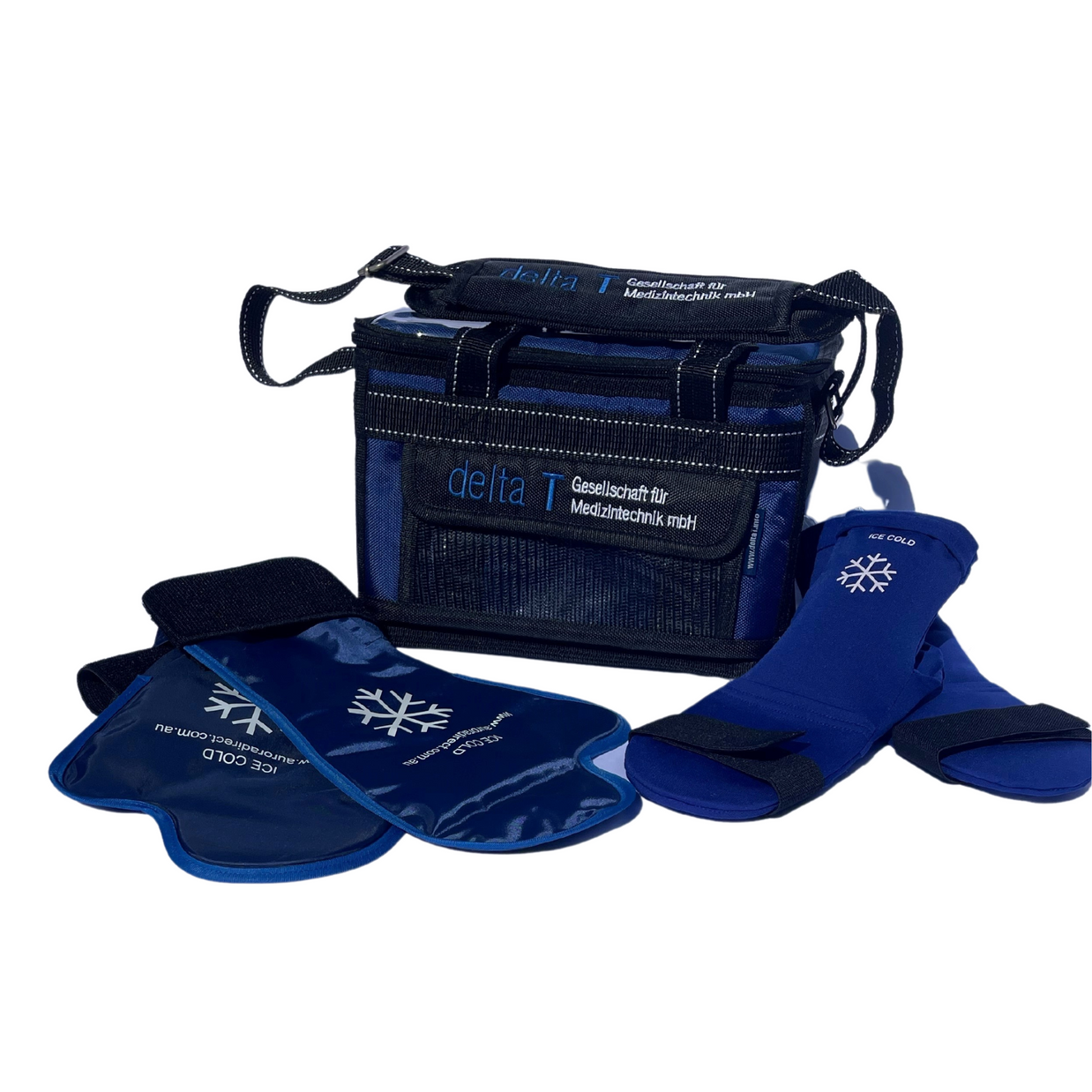 Medical Cooler Carry Bag with IceCold Gloves & IceCold Socks